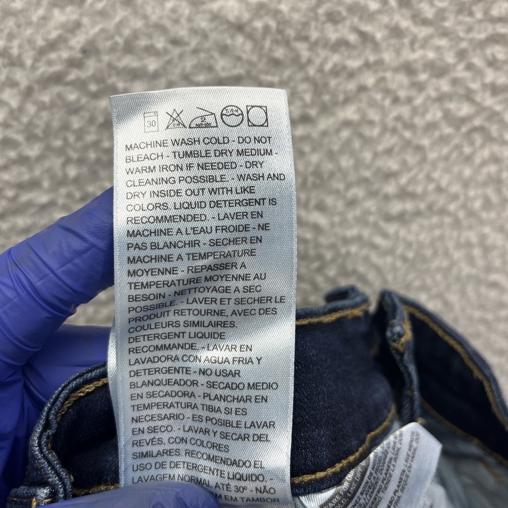 Levis Jeans Womens‎ 27 Blue Denim Jeans 721 High Rise Skinny Casual Active Chore - Picture 16 of 16